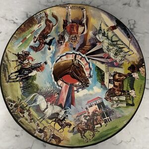 Vintage 1960s Springbok Horse Jigsaw Puzzle Box Racing Polo Show Hunting Theme